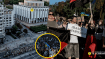 В центре столицы собралось много людей