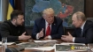 Владимир Зеленский, Дональд Трамп и Владимир Путин