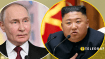Володимир Путін та Кім Чен Ин (зліва направо)
