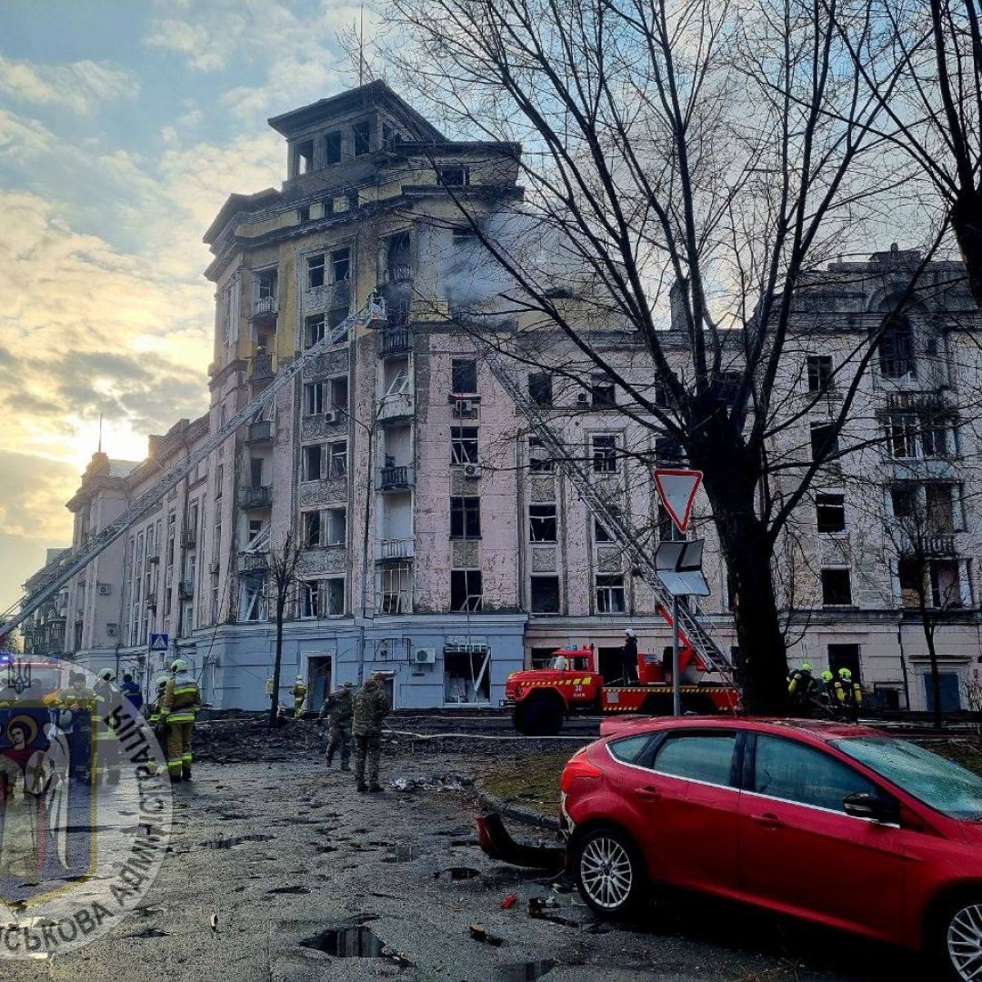 Дом на Татарке в Киеве после удара 21 марта, без света и тепла - ЖЭК не  помогает - Телеграф