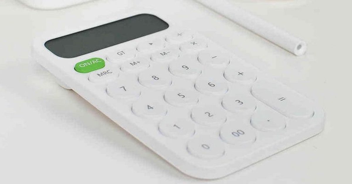 Xiaomi создала калькулятор в приятном дизайне - Телеграф