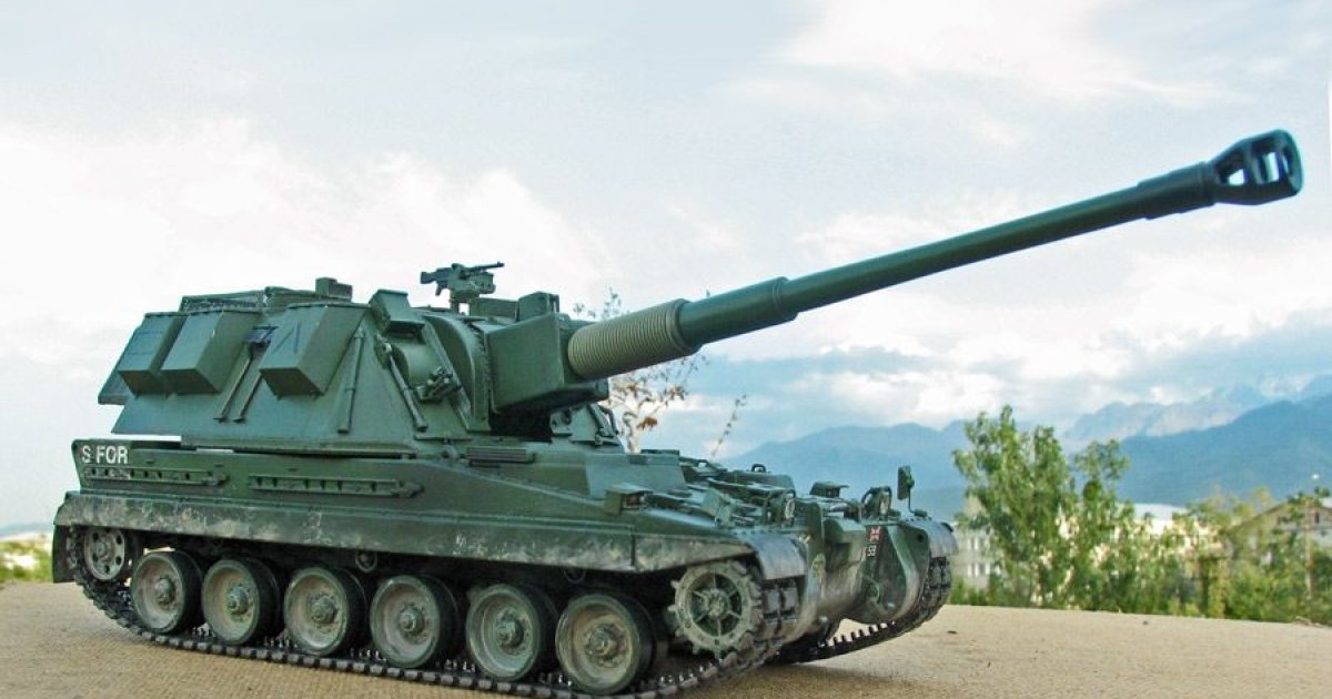 Британская САУ AS-90 – характеристики и преимущества над артиллерией ...