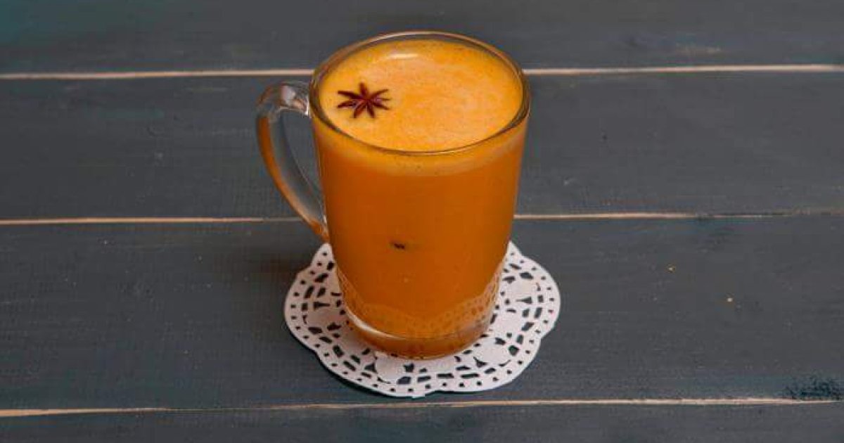 Пряное тыквенное молоко
