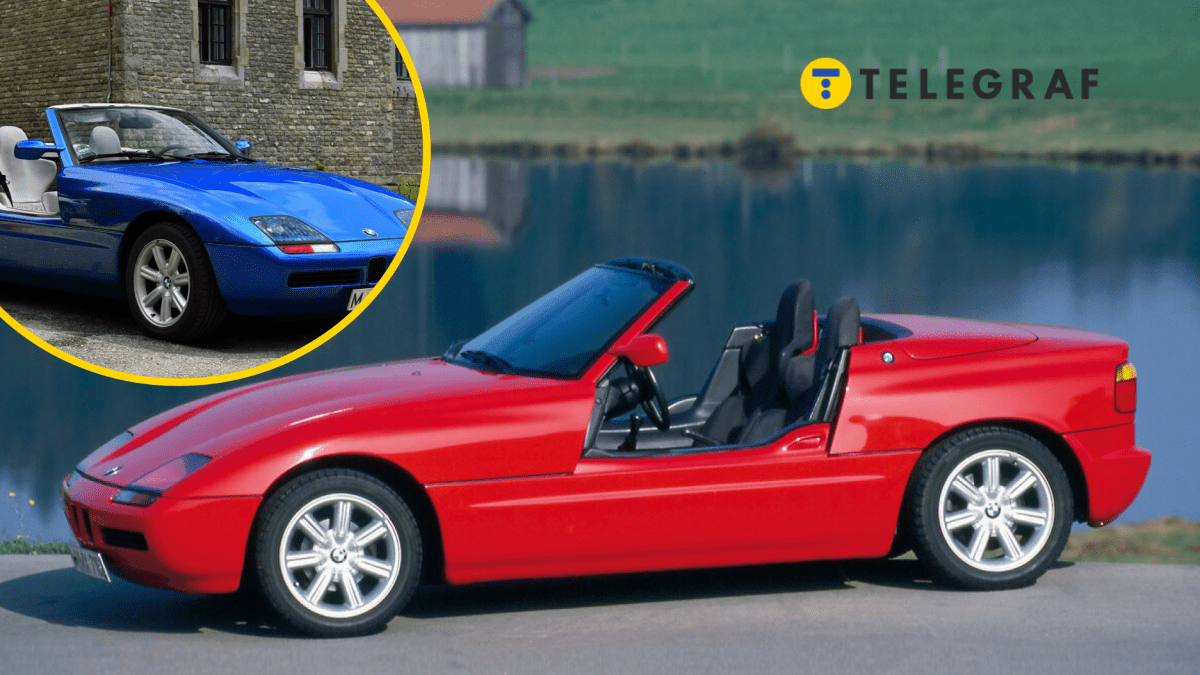 VETTE！　 IBM 1989年 BMW Z1 1989 года была самой редкой и необычной моделью – чем