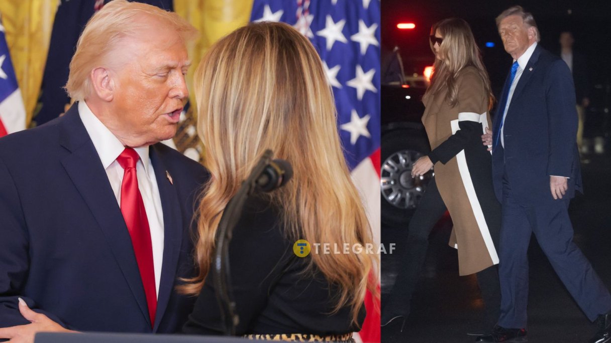 Дональд и Мелания Трамп