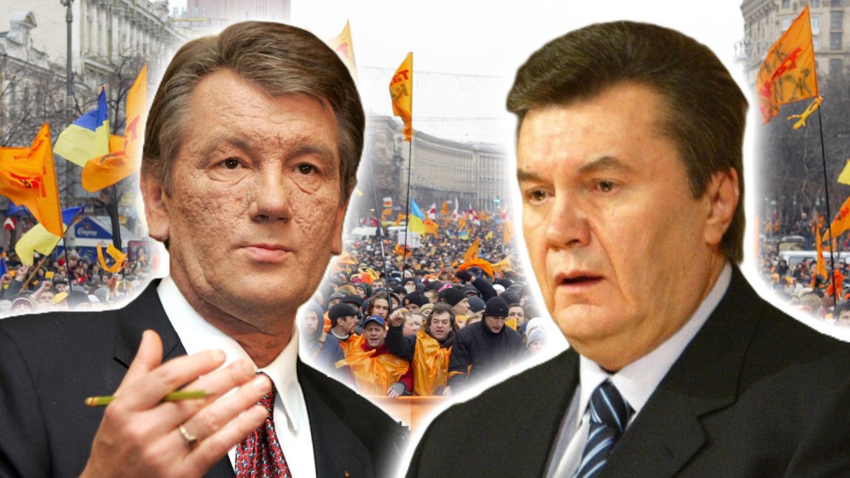 Виктор Янукович и Виктор Ющенко были главными оппонентами на выборах 2004 года