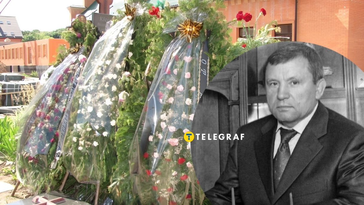 Владимир Кисель похоронен на территории мужского монастыря в Киеве