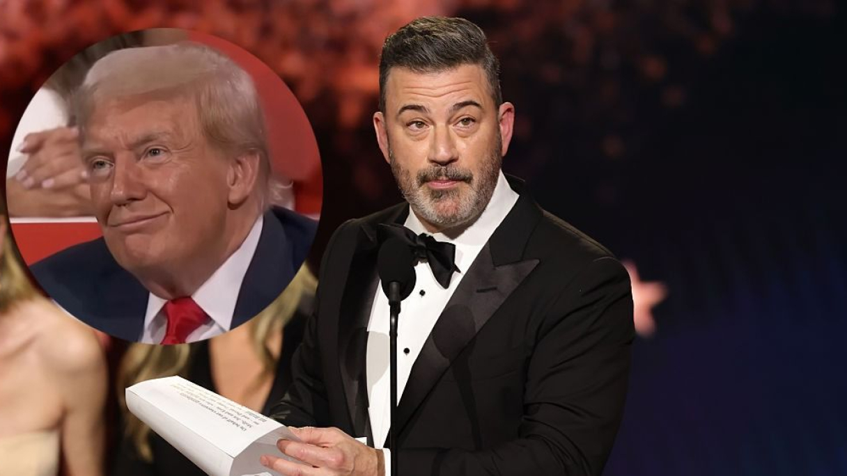 Дональд Трамп и Джимми Киммел