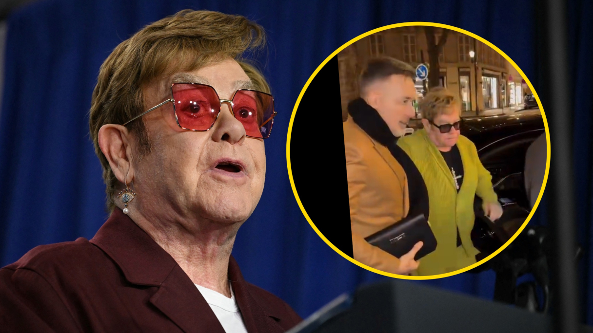 Элтона Джона сложно узнать на новом видео