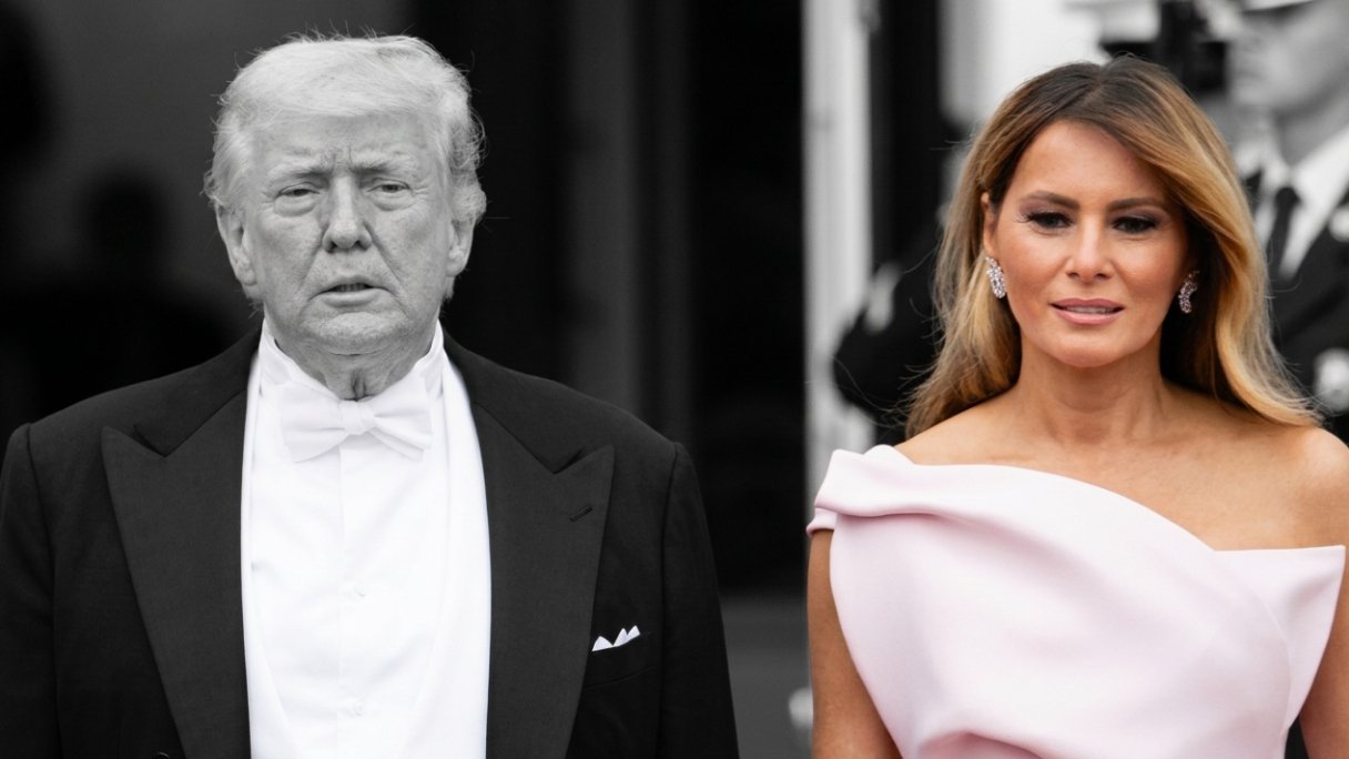 Дональд Трамп с женой Меланией