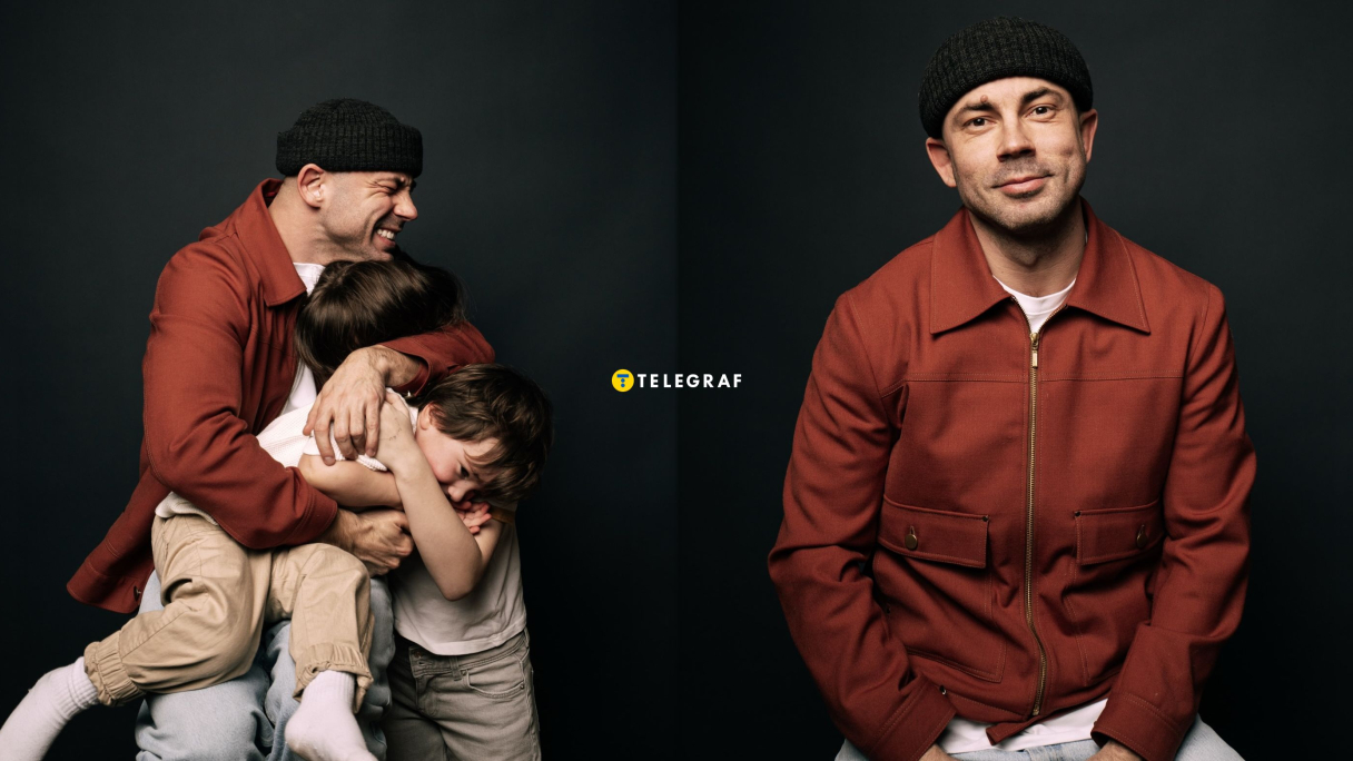 Андрей Бедняков с детьми