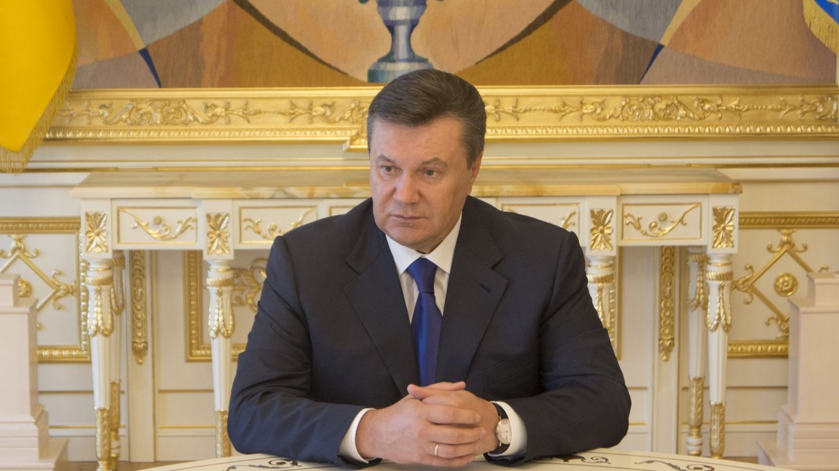 Виктор Янукович в 2014 году сбежал из Украины в Россию