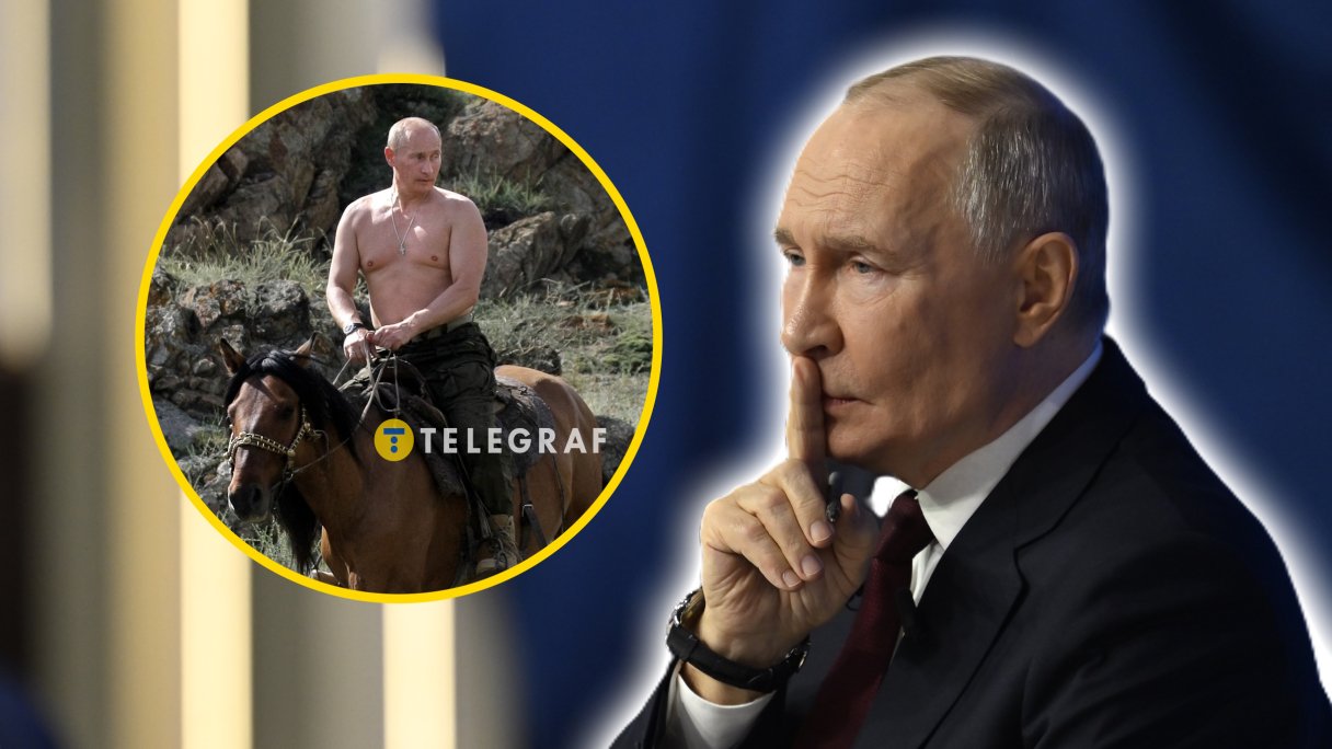 Скандальные фото Путина с голым торсом впервые появились в 2009 году