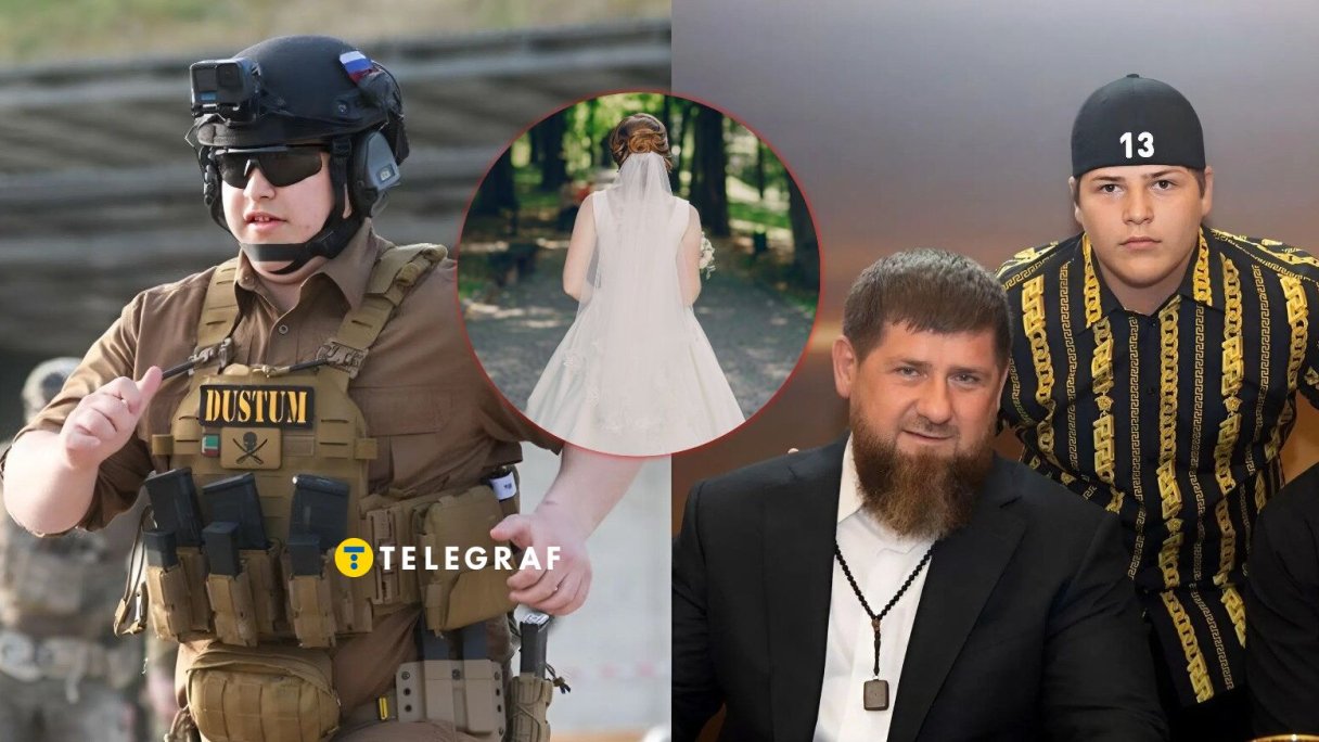 Адам Кадыров с отцом Рамзаном