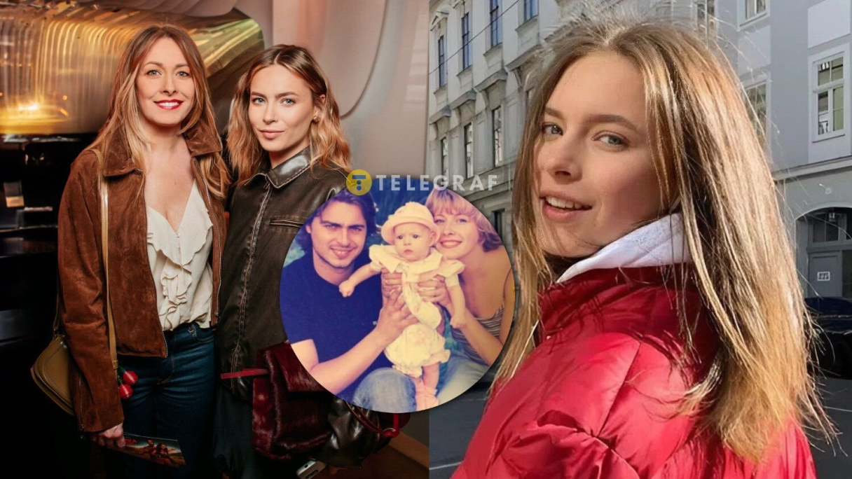 Елена Кравец с дочерью Машей