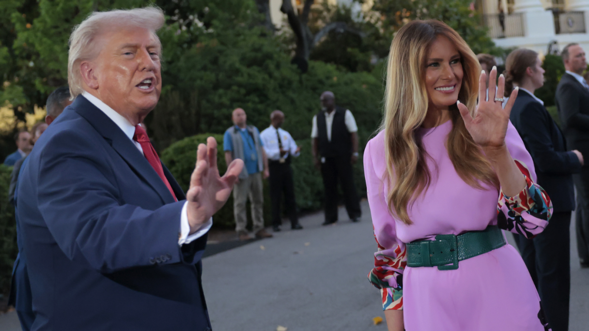 Дональд и Мелания Трамп