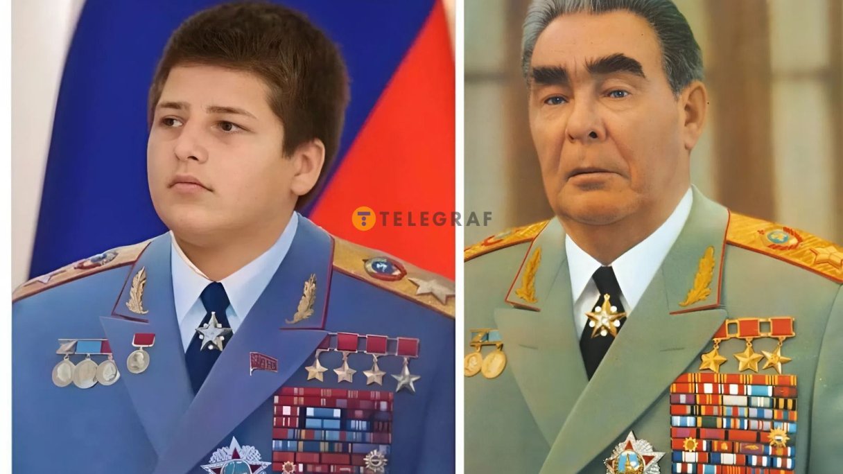 Адам Кадыров и Брежнев