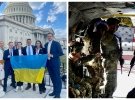 Конгресмен Адам Кінзінгер та американські солдати