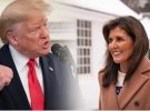 Дональд Трамп и Никки Хейли