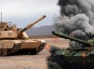 Abrams проти російських танків