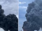 Дим розповзся на пів неба