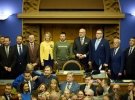 На фото Кая Каллас возле Владимира Зеленского