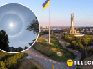 Солнечное гало в столице