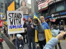 В Нью-Йорке, Бостоне и в штате Вермонт прошли протесты за Украину
