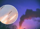 Такой дым видели этой ночью жители Харькова