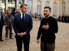 Президенти України та Франції Зеленський та Макрон