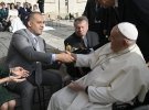Умар Кремлев и Папа Франциск