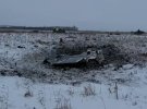 Місце падіння літака