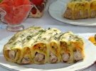 Название пирог получил за схожесть со вкусом с пельменями
