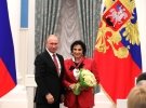 Володимир Путін та Ірина Вінер