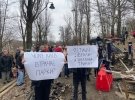 В Киеве наложили арест на скандальное строительство у подножия Соломенского Ландшафтного Парка