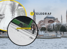 Снег в Стамбуле