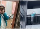 21-летний парень сбросился с балкона