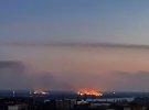 Пожежа на аеродромі в Єйську