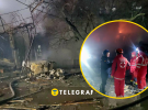 На месте падения БПЛА работали все экстренные службы