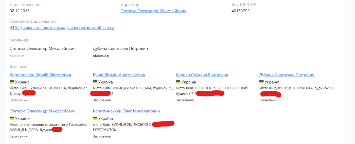 Александр Стетюха, коллеги