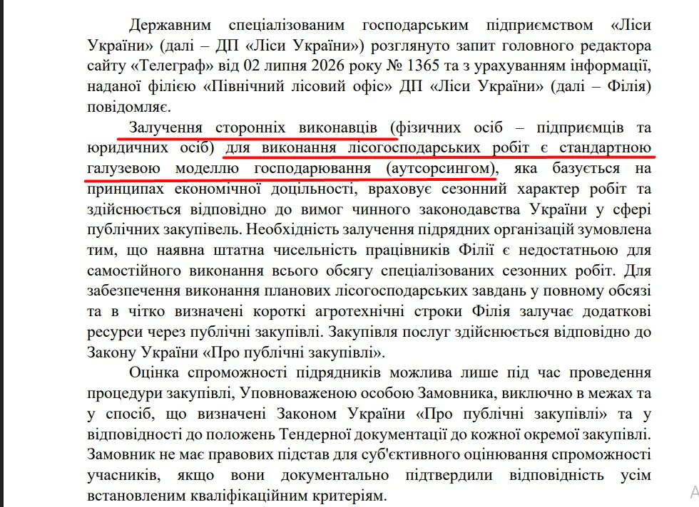 ГП Леса Украины
