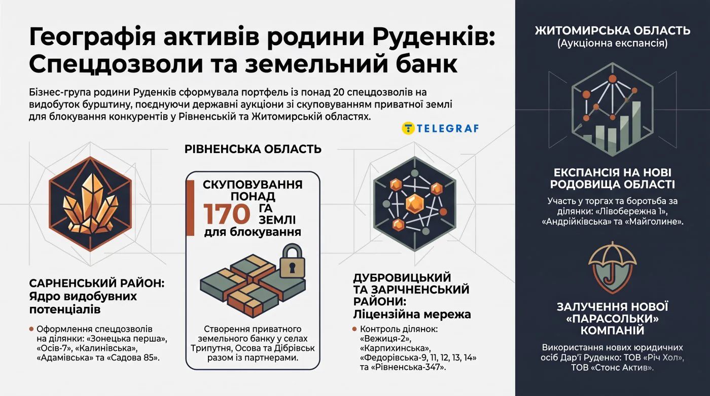 Роман Руденко, активы