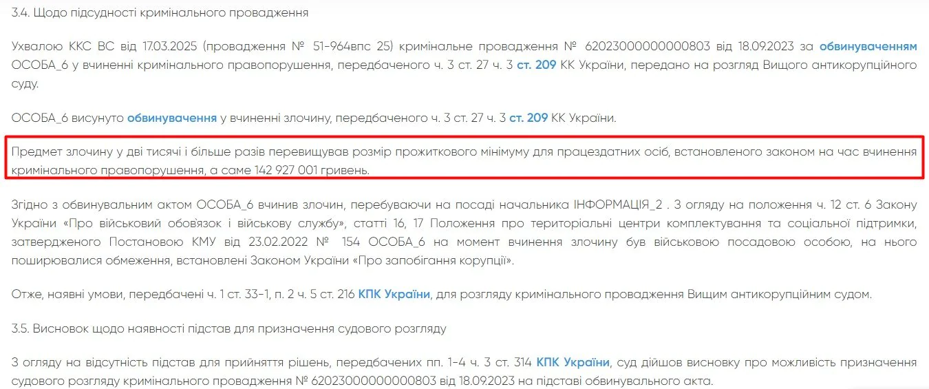 отмывание средств военкомом Евгением Борисовым