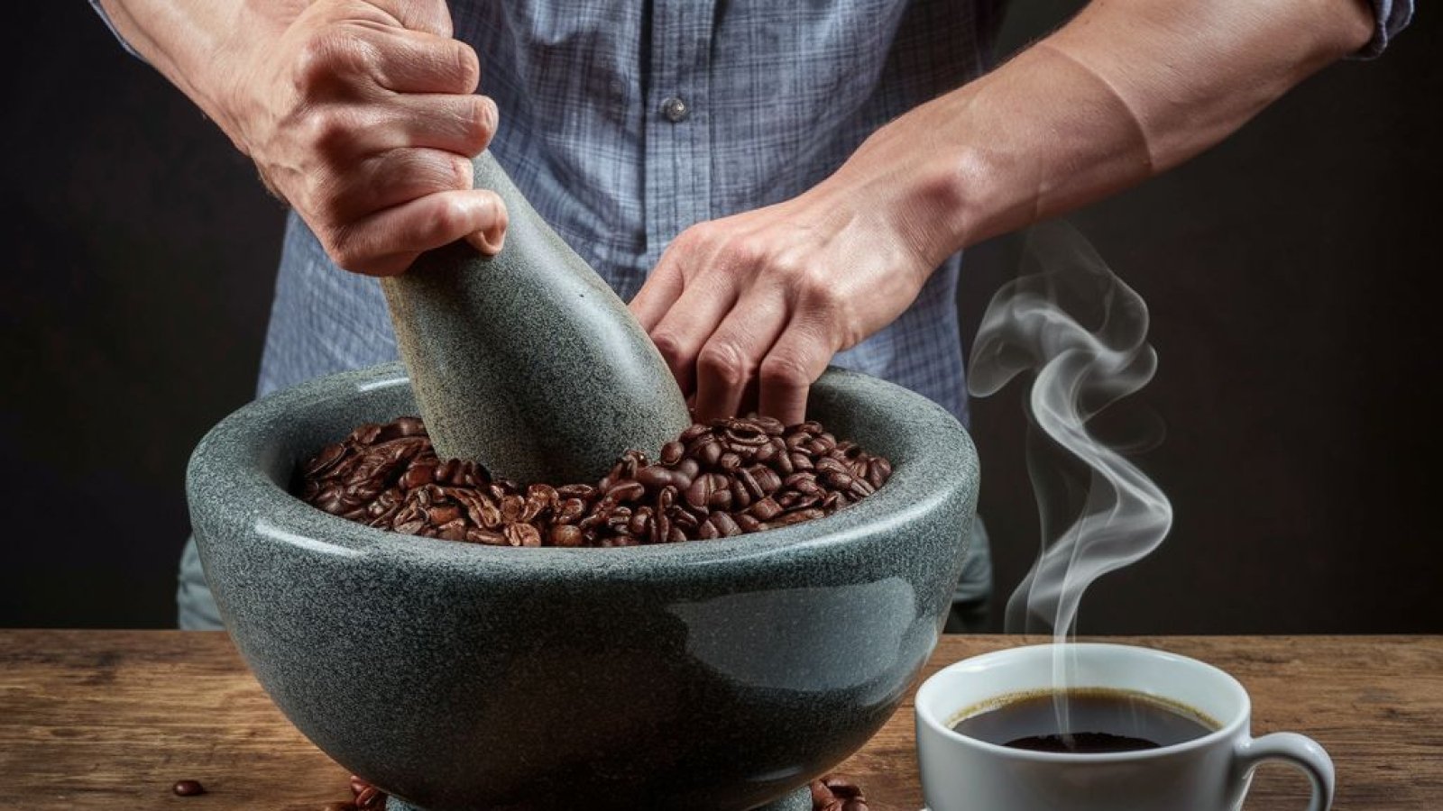 Как обжарить кофейные зерна дома