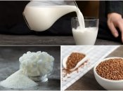 Молоко, цукор та гречка