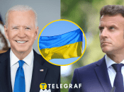 Джо Байден та Емманюель Макрон