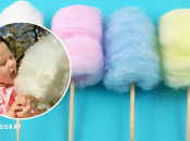 Девочка и сладкая вата