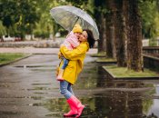 Час парасольок та яскравих дощовиків