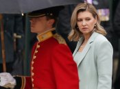 Елена Зеленская приехала в Вестминстерское аббатство 6 мая 2023 года