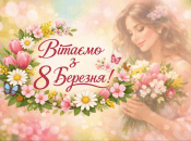 Листівки з 8 Березня